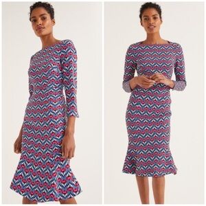 NEW Boden Violette flutter hem‎ dress
